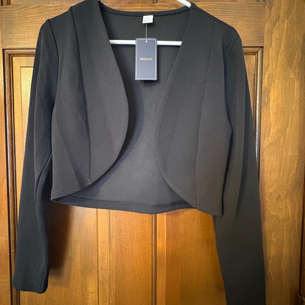 Milumia Women's Classic Black Blazer
